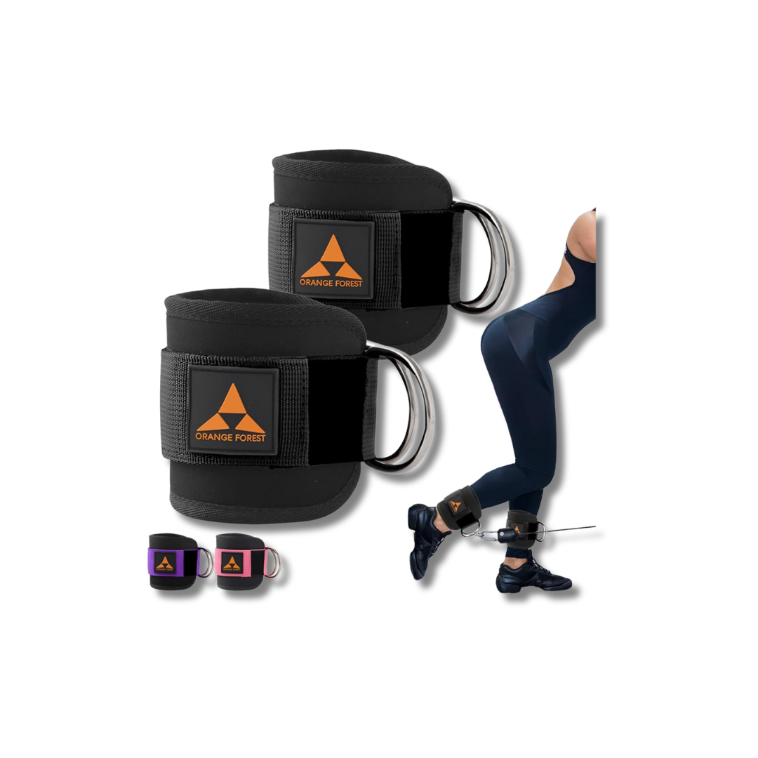 Ankle Straps for Cable Machines (Pair)